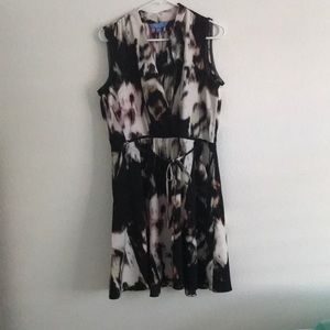 Vera Wang print dress